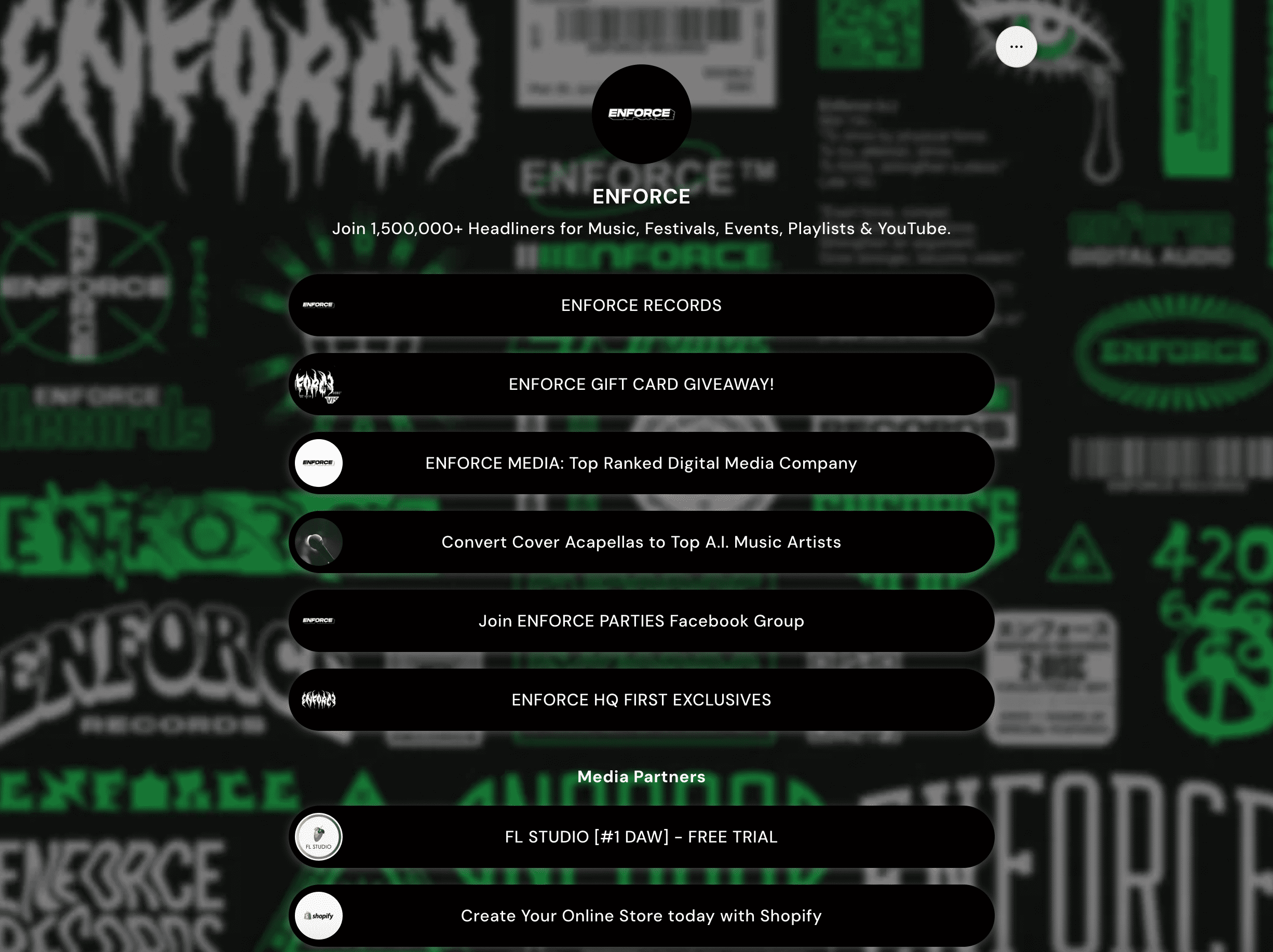 Personal Website - Enforce Media