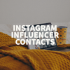 Instagram Influencer Contacts [1st Edition] - Enforce Media
